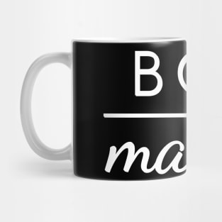 Mother Days Womens Mom of Boys Graphic for Mama Mug